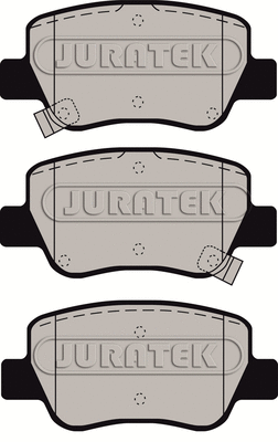 Kit de plaquettes de frein, frein à disque JURATEK JCP4411