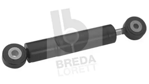 Amortisseur de vibrations, courroie trapézoïdale à nervures BREDA LORETT TOA3083