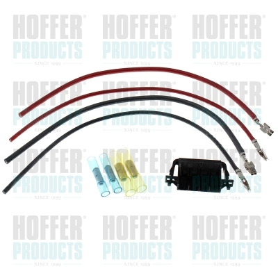 Kit rép. de câble, résistance série ventilateur de clim. HOFFER 25541
