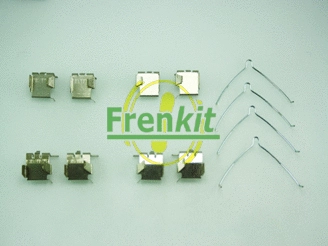 Kit d'accessoires, plaquette de frein à disque FRENKIT 901289