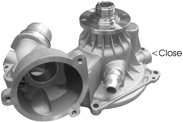 Pompe à eau, refroidissement du moteur TECDRIVE TPAE0303