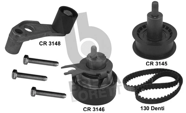 Kit de courroie crantée BREDA LORETT KCD0719