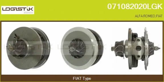 Groupe carter, turbocompresseur LGK 071082020LGK