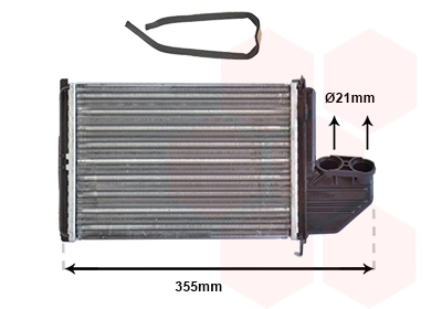 Système de chauffage VAN WEZEL 06006172