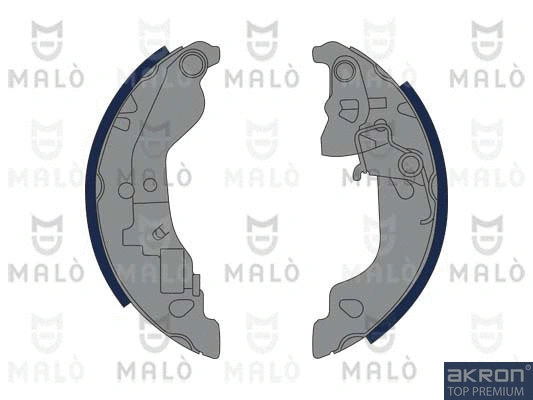 Jeu de mâchoires de frein AKRON-MALÒ 1390074