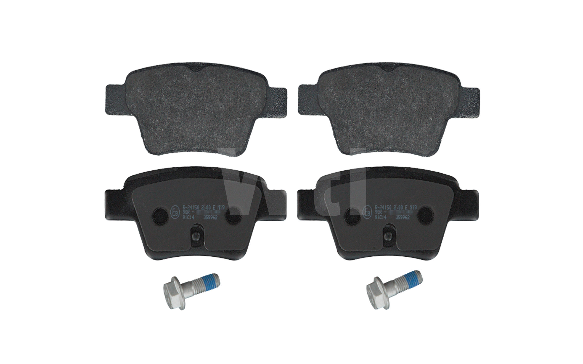 Kit de plaquettes de frein, frein à disque Wti Automotive K851027