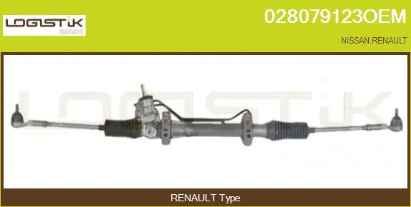 Crémaillère de direction LGK 028079123OEM