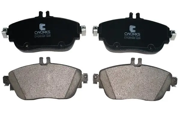 Kit de plaquettes de frein, frein à disque CWORKS C11CR1035