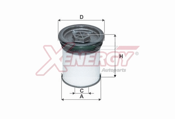 Filtre à carburant AP XENERGY X1599466