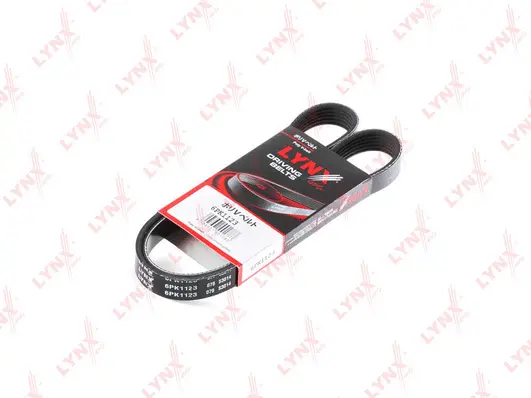 Courroie trapézoïdale à nervures LYNXAUTO 6PK1123