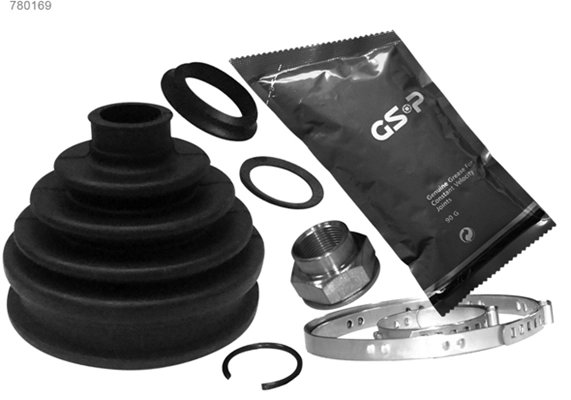 Jeu de joints-soufflets, arbre de commande GSP-BR 780169