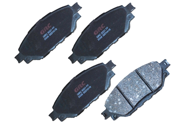 Kit de plaquettes de frein, frein à disque GRC - Ultra Brakes GCD2058