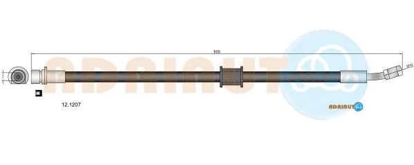 Flexible de frein ADRIAUTO 12.1207