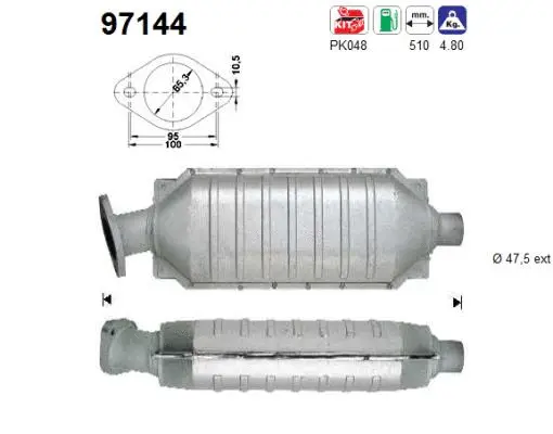 Catalyseur AS 97144