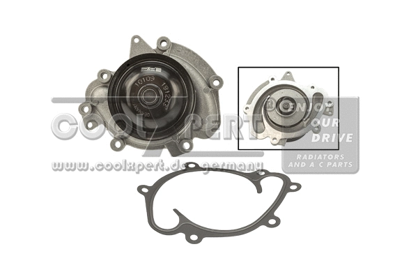 Pompe à eau, refroidissement du moteur BBR Automotive 001-10-26395
