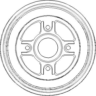 Tambour de frein National NDR249