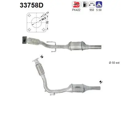 Catalyseur AS 33758D