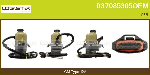 Pompe hydraulique, direction LGK 037085305OEM