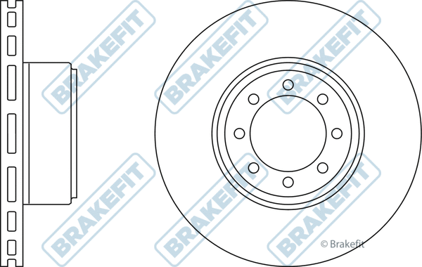 Disque de frein APEC SDK6516