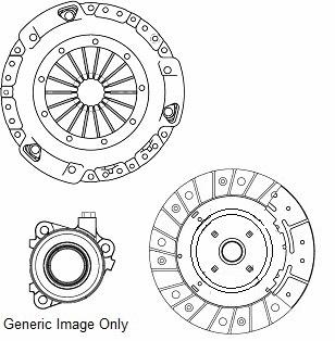 Kit d'embrayage National CK9637-15