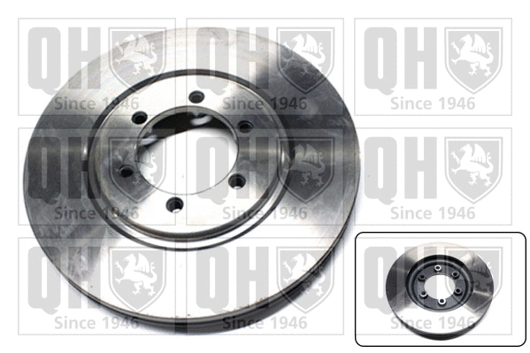 Disque de frein QUINTON HAZELL BDC5559