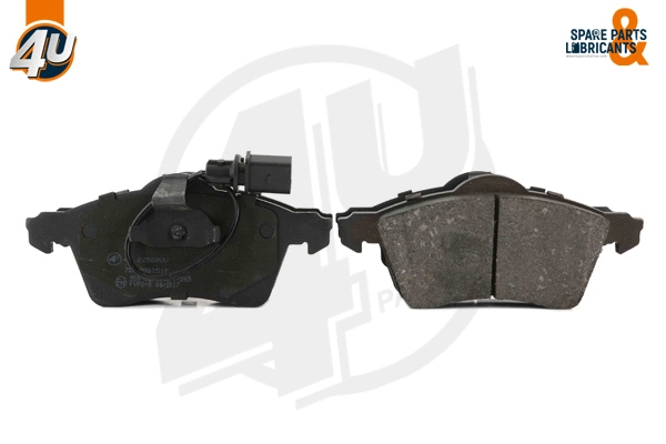 Kit de plaquettes de frein, frein à disque 4U Autoparts 22508VV