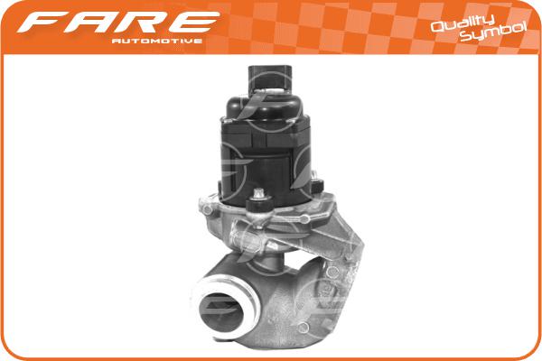 Vanne EGR, commande des gaz d'échappement FARE-CO 27239