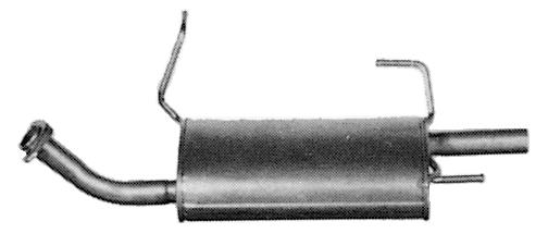 Silencieux arrière VEGAZ GmbH DS-117