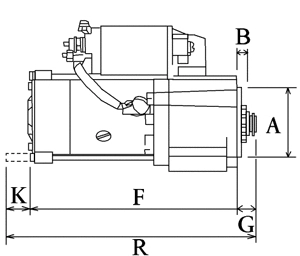 Démarreur HC-Cargo F 032 116 984