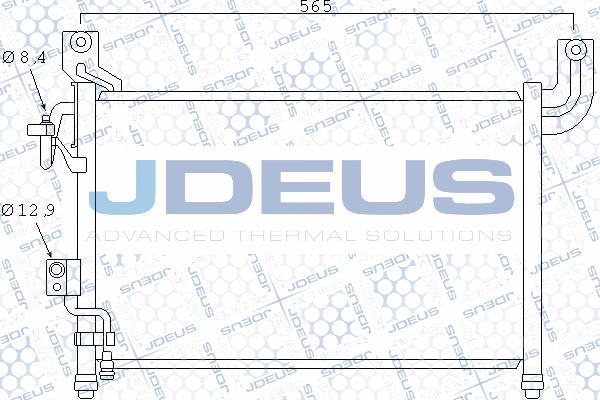 Condenseur, climatisation JDEUS 712M12