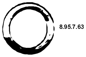 Bague d'étanchéité, tuyau d'échappement EBERSPÄCHER 8.95.7.63