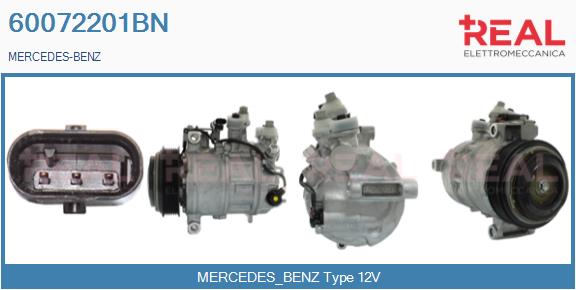 Compresseur, climatisation REAL 60072201BN
