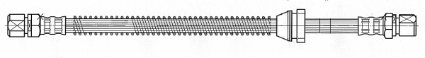 Flexible de frein CEF 512428