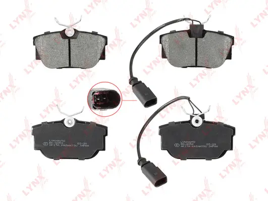 Kit de plaquettes de frein, frein à disque LYNXAUTO BD-8054