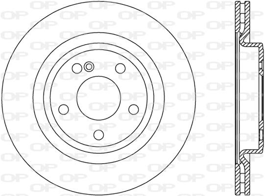 Disque de frein OPEN PARTS BDR2799.20
