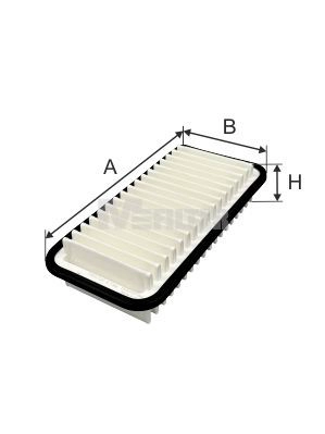 Filtre à air MFILTER K 7166