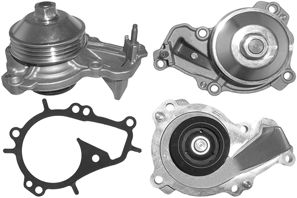 Pompe à eau, refroidissement du moteur TECDRIVE TPAE0481
