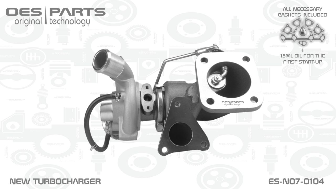 Turbocompresseur, suralimentation OES PARTS ES-N07-0104