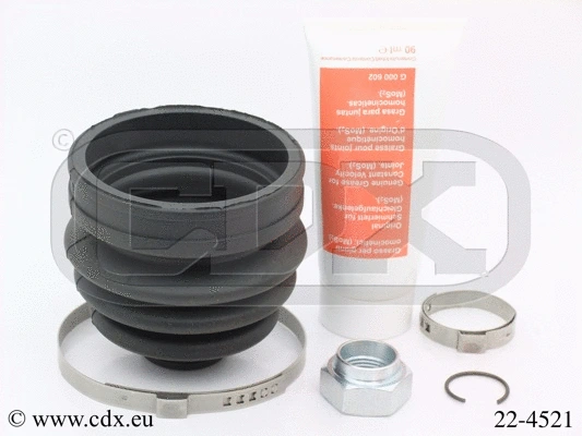 Jeu de joints-soufflets, arbre de commande CDX 22-4521