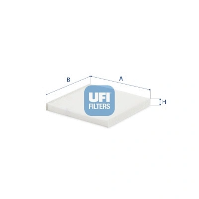 Filtre, air de l'habitacle UFI 53.522.00