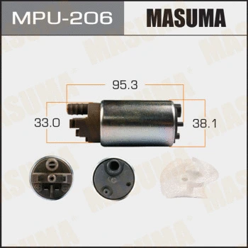 Pompe à carburant MASUMA MPU-206