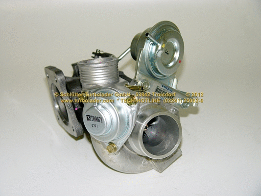 Turbocompresseur, suralimentation SCHLÜTTER TURBOLADER 172-02660