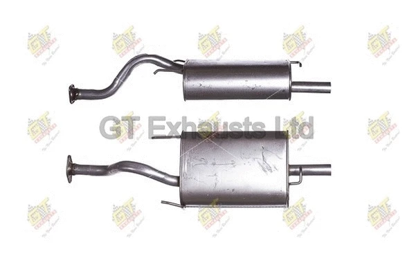 Silencieux arrière GT Exhausts GRR259