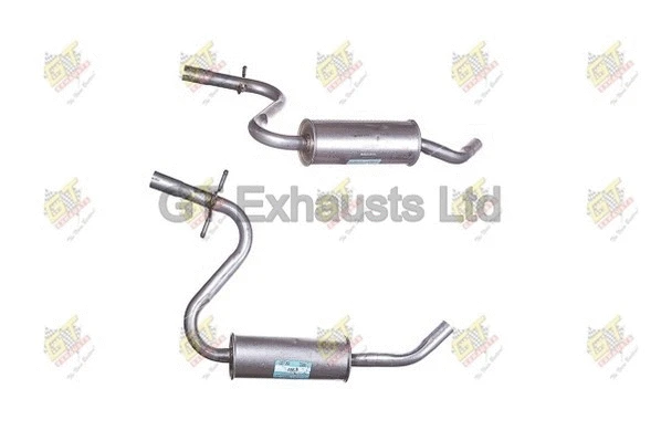 Silencieux central GT Exhausts GVW612