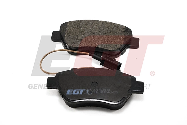 Kit de plaquettes de frein, frein à disque EGT 321763cEGT
