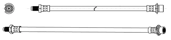 Flexible de frein CEF 514562