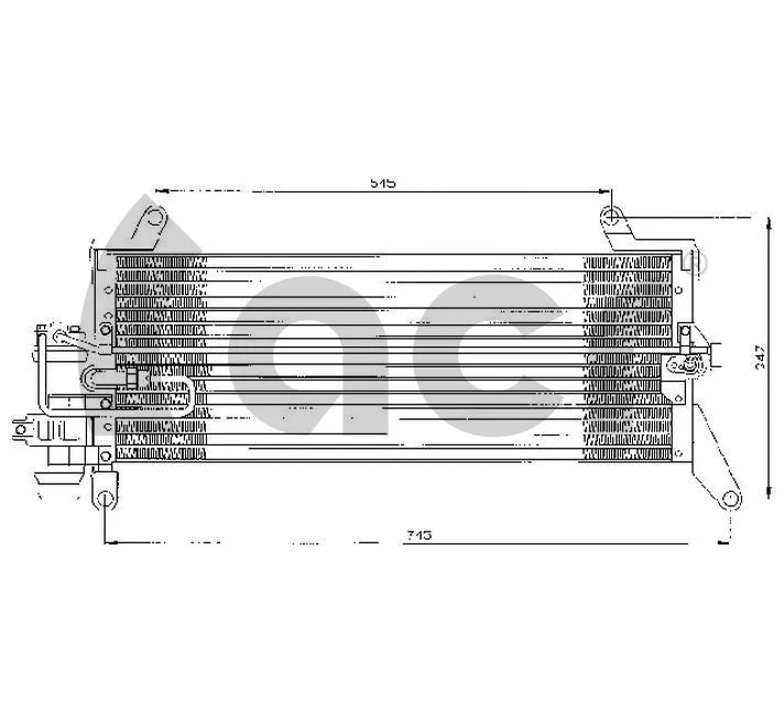 Condenseur, climatisation ACR 300293