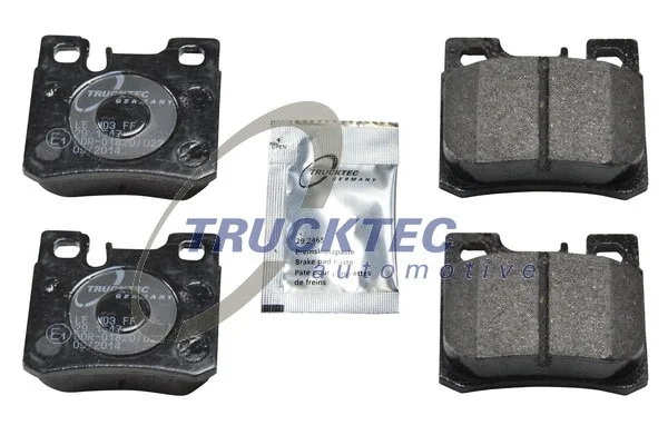 Kit de plaquettes de frein, frein à disque TRUCKTEC AUTOMOTIVE 02.35.103