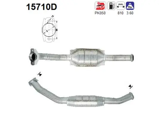 Catalyseur AS 15710D