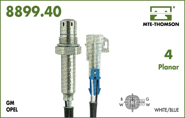Sonde lambda MTE-THOMSON 8899.40.043